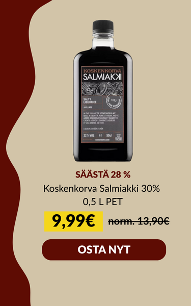 Koskenkorva Salmiakki 30% 0,5 L PET